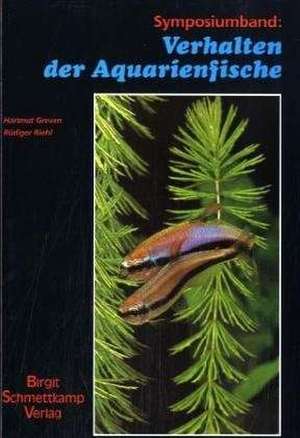 Verhalten der Aquarienfische 1 de Hartmut Greven