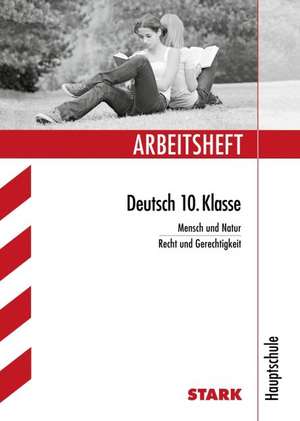 Arbeitsheft Deutsch 10. Klasse Hauptschule de Marion von der Kammer