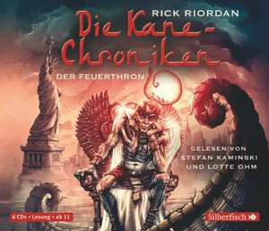 Die Kane-Chroniken 02. Der Feuerthron de Rick Riordan