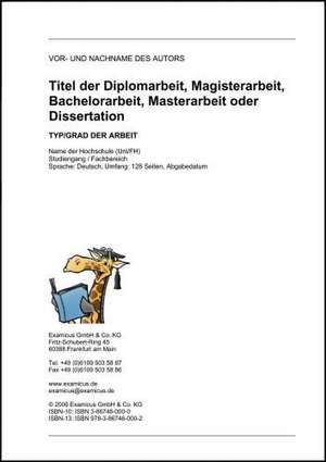 Auswahl und Bewertung von Engagements im Sportsponsoring - dargestellt am Beispiel der Toto-Lotto Niedersachsen GmbH de Carsten Jacob