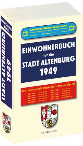 Einwohnerbuch der Stadt Altenburg 1949 de Harald Rockstuhl