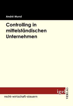 Controlling in Mittelst Ndischen Unternehmen: Physical Illnesses for Dogs, Cats, Small Animals & Horses de André Mund