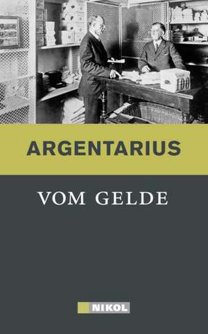 Vom Gelde de Argentarius
