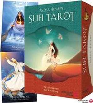 Sufi-Tarot - Der Weg des Herzens: 78 Tarotkarten mit Anleitung de Ayeda Husain