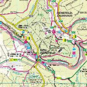 Osterzgebirge zwischen Dippoldiswalde und Teplice 1 : 33 000