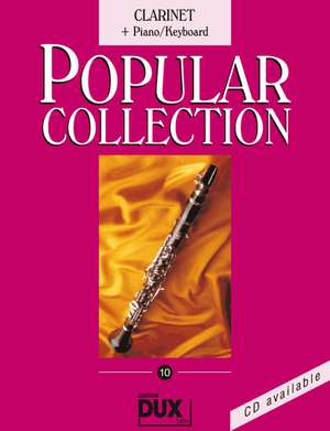 Popular Collection 10 - Clarinet + Piano/Keyboard de Arturo Himmer