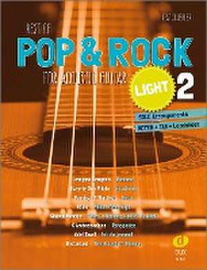 Best of Pop & Rock for Acoustic Guitar light 2 de Beat Scherler