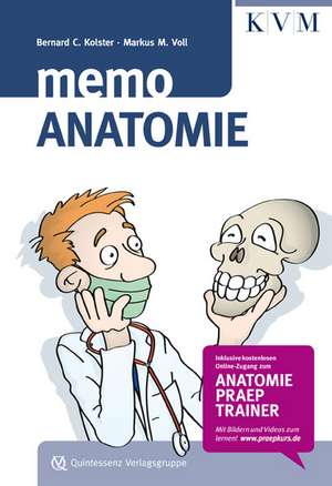 Memo Anatomie de Bernard C. Kolster