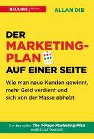 Der Marketingplan auf einer Seite de Allan Dib