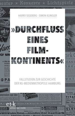 "Durchfluss eines Filmkontinents" de Harro Segeberg