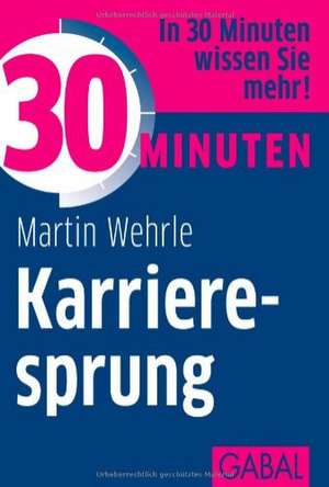 30 Minuten Karrieresprung de Martin Wehrle