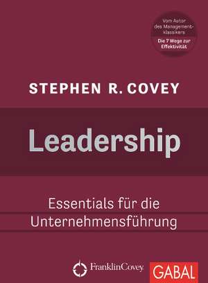 Leadership de Stephen R. Covey