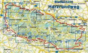 Harzrundweg de Kartographische Kommunale Verlagsgesellschaft mbH