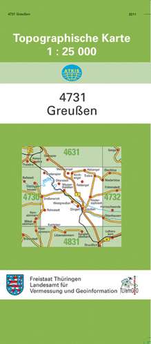 Greußen 1 : 25 000