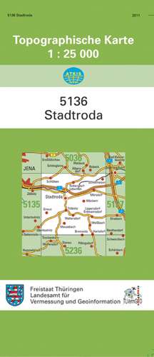 Stadtroda 1 : 25 000