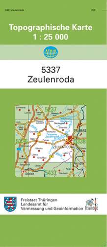 Zeulenroda 1 : 25 000