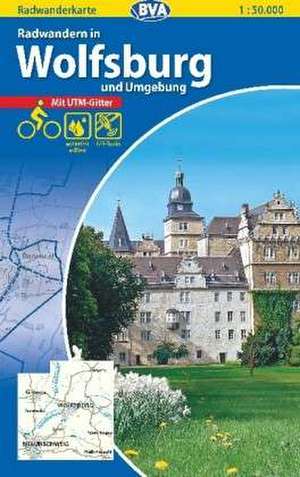 Radwandern in Wolfsburg und Umgebung 1 : 50 000