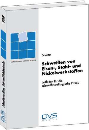 Schweißen von Eisen-, Stahl- und Nickelwerkstoffen de Jochen Schuster