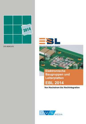 Elektronische Baugruppen und Leiterplatten EBL 2014