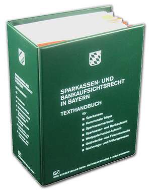 Sparkassen- und Bankaufsichtsrecht in Bayern de Heinrich Dülp