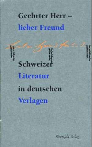 Geehrter Herr, lieber Freund de Rätus Luck