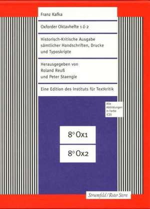 Oxforder Oktavhefte 1/2 / Kafka-Heft 4 / Ein Landarzt und CD-ROM de Franz Kafka