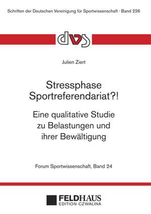 Stressphase Sportreferendariat?! de Julien Ziert