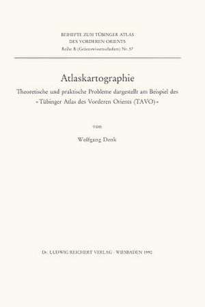 Atlaskartographie de Wolfgang Denk