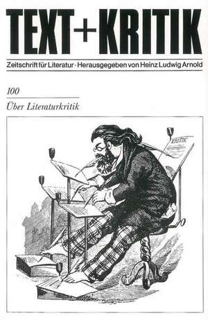 Über Literaturkritik