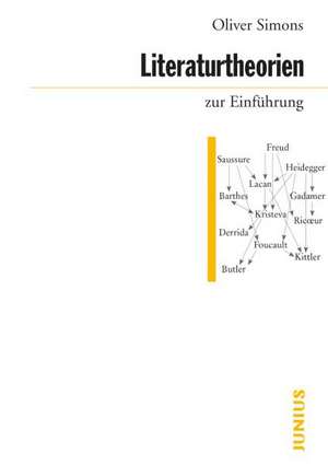 Literaturtheorien zur Einführung de Oliver Simons