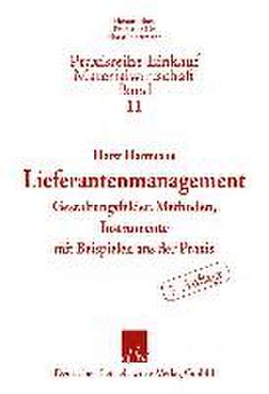 Lieferantenmanagement de Horst Hartmann