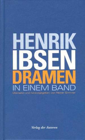 Dramen in einem Band de Henrik Ibsen