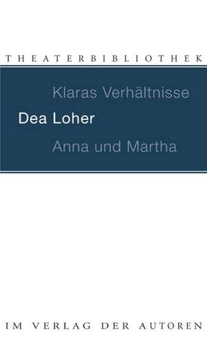 Loher, D: Klaras Verhältnisse