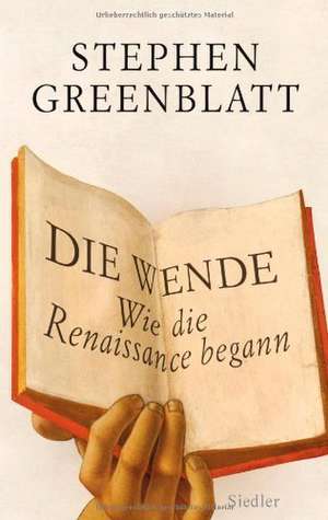 Die Wende de Stephen Greenblatt