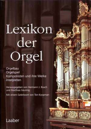 Lexikon der Orgel de Hermann J. Busch