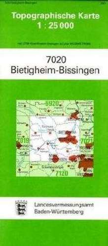 Bietigheim-Bissingen 1 : 25 000