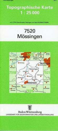 Mössingen 1 : 25 000