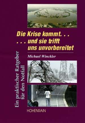 Die Krise kommt und sie trifft uns unvorbereitet de Michael Winckler