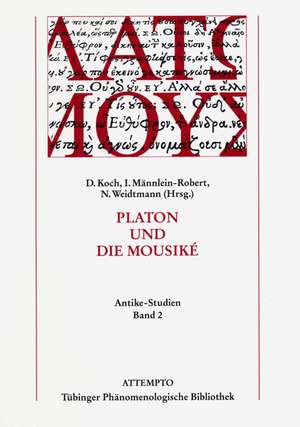 Platon und die Mousiké de Dietmar Koch