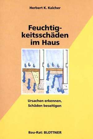 Feuchtigkeitsschäden im Haus de Herbert K. Kalcher