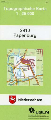 Papenburg 1 : 25 000. (TK 2910/N)