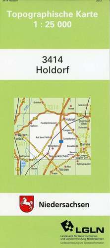 Holdorf 1 : 25 000. (TK 3414/N)