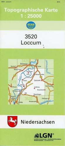 Loccum 1 : 25 000. (TK 3520/N)