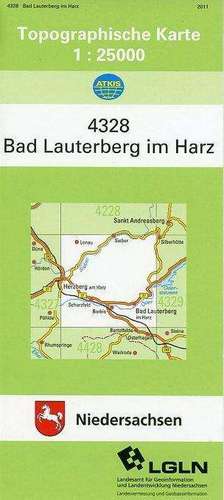 Bad Lauterberg im Harz 1 : 25 000. (TK 4328/N)