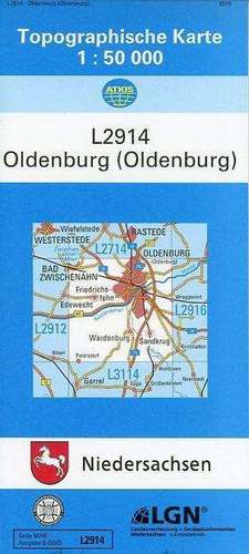 Oldenburg (Oldenburg) 1 : 50 000. (TK 2914/N)