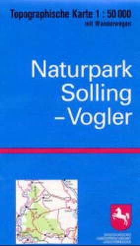 Naturpark Solling - Vogler 1 : 50 000. Topographische Karte mit Wanderwegen