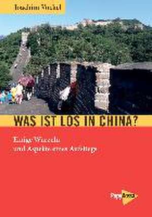 Was ist los in China? de Joachim Vockel