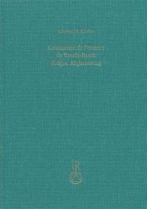 Grammaire de L'Ormuri de Baraki-Barak (Logar, Afghanistan) de Charles M. Kieffer