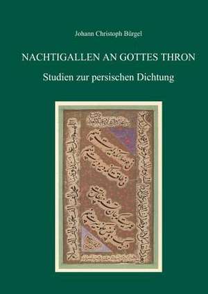 Nachtigallen an Gottes Thron de Johann Christoph Burgel