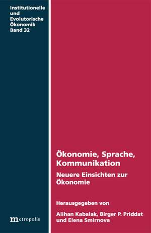 Ökonomie, Sprache, Kommunikation de Alihan Kabalak